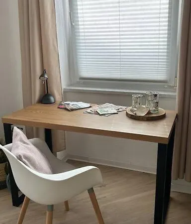 Boho City Apartment Zentrumsnah Arbeitsplatz Érfurt Exterior foto